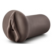 Коричневый мастубратор-вагина Nicole s Kitty - Blush Novelties - в Мытищах купить с доставкой