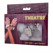 Наручники с белой меховой опушкой - ToyFa - купить с доставкой в Мытищах