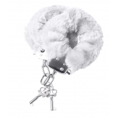 Наручники с белой меховой опушкой - ToyFa - купить с доставкой в Мытищах