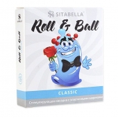 стимулирующий презерватив-насадка Roll   Ball Classic - Sitabella - купить с доставкой в Мытищах