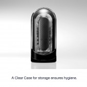 Черный мастурбатор Flip Zero - Tenga - в Мытищах купить с доставкой