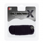 Черная веревка для связывания BONDX LOVE ROPE - 10 м. - Dream Toys - купить с доставкой в Мытищах