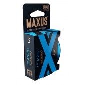 Классические презервативы в железном кейсе MAXUS Classic - 3 шт. - Maxus - купить с доставкой в Мытищах