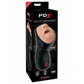 Мастурбатор-ротик Deep Throat Vibrating Stroker - Pipedream - в Мытищах купить с доставкой