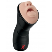 Мастурбатор-ротик Deep Throat Vibrating Stroker - Pipedream - в Мытищах купить с доставкой