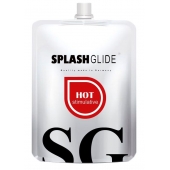 Возбуждающий лубрикант на водной основе Splashglide Hot Stimulative - 100 мл. - Splashglide - купить с доставкой в Мытищах