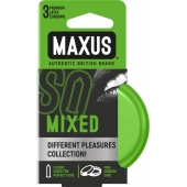 Презервативы в железном кейсе MAXUS Mixed - 3 шт. - Maxus - купить с доставкой в Мытищах