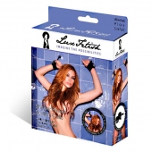 Наручники с присосками Sexy Suction - Lux Fetish - купить с доставкой в Мытищах