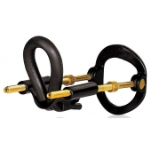 Черный экстендер-растяжитель пениса - Sex Expert - в Мытищах купить с доставкой