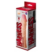 Насадка на пояс Harness RED LINE - 21,5 см. - LOVETOY (А-Полимер) - купить с доставкой в Мытищах