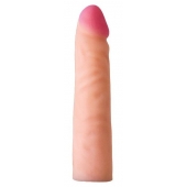 Телесная насадка на Harness с коннектором GREEN LINE - 17,5 см. - LOVETOY (А-Полимер) - купить с доставкой в Мытищах