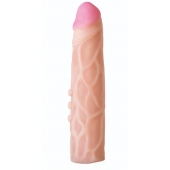 Насадка Harness с коннектором RED LINE - 21,5 см. - LOVETOY (А-Полимер) - купить с доставкой в Мытищах