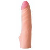 Телесная насадка на Harness с коннектором RED LINE  - 19,5 см. - LOVETOY (А-Полимер) - купить с доставкой в Мытищах