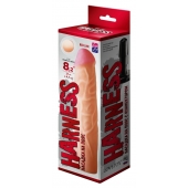 Телесная насадка на Harness с коннектором RED LINE  - 21 см. - LOVETOY (А-Полимер) - купить с доставкой в Мытищах