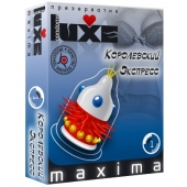 Презерватив LUXE Maxima  Королевский экспресс  - 1 шт. - Luxe - купить с доставкой в Мытищах