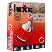 Презерватив LUXE Maxima  Французский связной  - 1 шт. - Luxe - купить с доставкой в Мытищах
