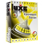 Презерватив LUXE  Exclusive  Кричащий банан  - 1 шт. - Luxe - купить с доставкой в Мытищах