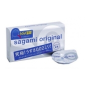 Ультратонкие презервативы Sagami Original QUICK - 6 шт. - Sagami - купить с доставкой в Мытищах