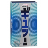 Презервативы Sagami 6 FIT V с волнообразной текстурой - 12 шт. - Sagami - купить с доставкой в Мытищах