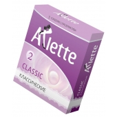 Классические презервативы Arlette Classic - 3 шт. - Arlette - купить с доставкой в Мытищах