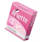 Ультратонкие презервативы Arlette Light - 3 шт. - Arlette - купить с доставкой в Мытищах