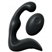 Черный вибромассажер простаты с пультом ДУ Control P-Spot Pro - Pipedream - в Мытищах купить с доставкой