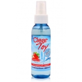Очищающий спрей для игрушек CLEAR TOY Strawberry - 100 мл. - Биоритм - купить с доставкой в Мытищах