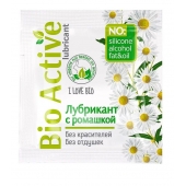 Пробник лубриканта на водной основе Bio Active - 3 гр. - Биоритм - купить с доставкой в Мытищах