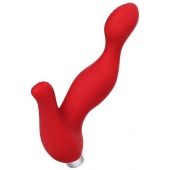 Красный силиконовый вибростимулятор простаты Proman - 12,5 см. - ToyFa - в Мытищах купить с доставкой