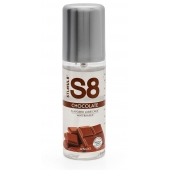 Смазка на водной основе S8 Flavored Lube со вкусом шоколада - 125 мл. - Stimul8 - купить с доставкой в Мытищах