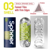 Мастурбатор SPINNER Shell - Tenga - в Мытищах купить с доставкой