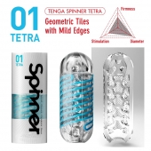 Мастурбатор SPINNER Tetra - Tenga - в Мытищах купить с доставкой