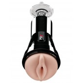 Телесный вибромастурбатор-вагина Cock Compressor Vibrating Stroker - Pipedream - в Мытищах купить с доставкой