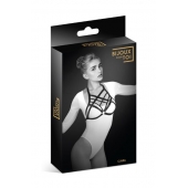 Черная упряжь на грудь Clara - Bijoux Pour Toi - купить с доставкой в Мытищах