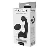Черный вибромассажер простаты REMOTE BOOTY PLEASER - Dream Toys - в Мытищах купить с доставкой