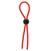 Красное эрекционное лассо с одной бусиной-утяжкой STRETCHY THIN LASSO - Dream Toys - в Мытищах купить с доставкой