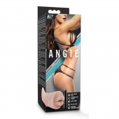 Телесный мастурбатор-ротик Angie - Blush Novelties - в Мытищах купить с доставкой