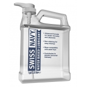 Канистра лубриканта Swiss Navy Water Based Lube на водной основе - 3,8 л. - Swiss navy - купить с доставкой в Мытищах