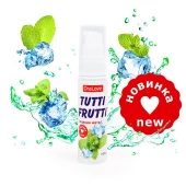 Гель-смазка Tutti-frutti со вкусом сладкой мяты - 30 гр. - Биоритм - купить с доставкой в Мытищах