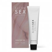 Лубрикант на водной основе Slow Sex Anal Play Gel - 30 мл. - Bijoux Indiscrets - купить с доставкой в Мытищах
