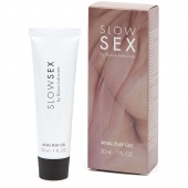 Лубрикант на водной основе Slow Sex Anal Play Gel - 30 мл. - Bijoux Indiscrets - купить с доставкой в Мытищах