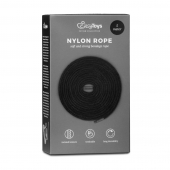 Черная веревка для бондажа Easytoys Bondage Rope - 5 м. - Easy toys - купить с доставкой в Мытищах