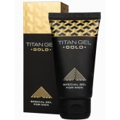 Гель для увеличения члена Titan Gel Gold Tantra - 50 мл. - Titan - купить с доставкой в Мытищах