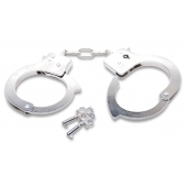 Наручники с ключами Official Handcuffs - Pipedream - купить с доставкой в Мытищах