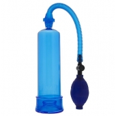 Синяя вакуумная помпа MENZSTUFF PENIS ENLARGER - Dream Toys - в Мытищах купить с доставкой