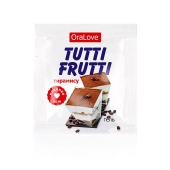 Пробник гель-смазки Tutti-frutti со вкусом тирамису - 4 гр. - Биоритм - купить с доставкой в Мытищах