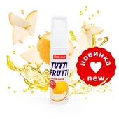 Гель-смазка Tutti-frutti со вкусом сочной дыни - 30 гр. - Биоритм - купить с доставкой в Мытищах