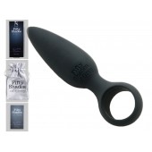 Чёрная анальная пробка Butt Plug - 10,8 см. - Fifty Shades of Grey
