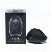 Черный инновационный мужской вибратор PULSE SOLO ESSENTIAL - Hot Octopuss - в Мытищах купить с доставкой