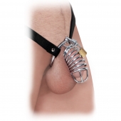 Кольцо верности Extreme Chastity Belt с фиксацией головки - Pipedream - купить с доставкой в Мытищах